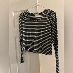 Long sleeve striped shirt